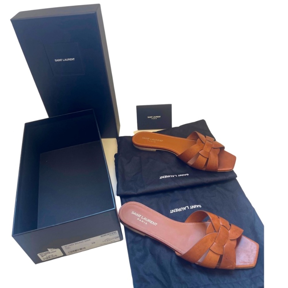 Saint Laurent Tribute Sandals